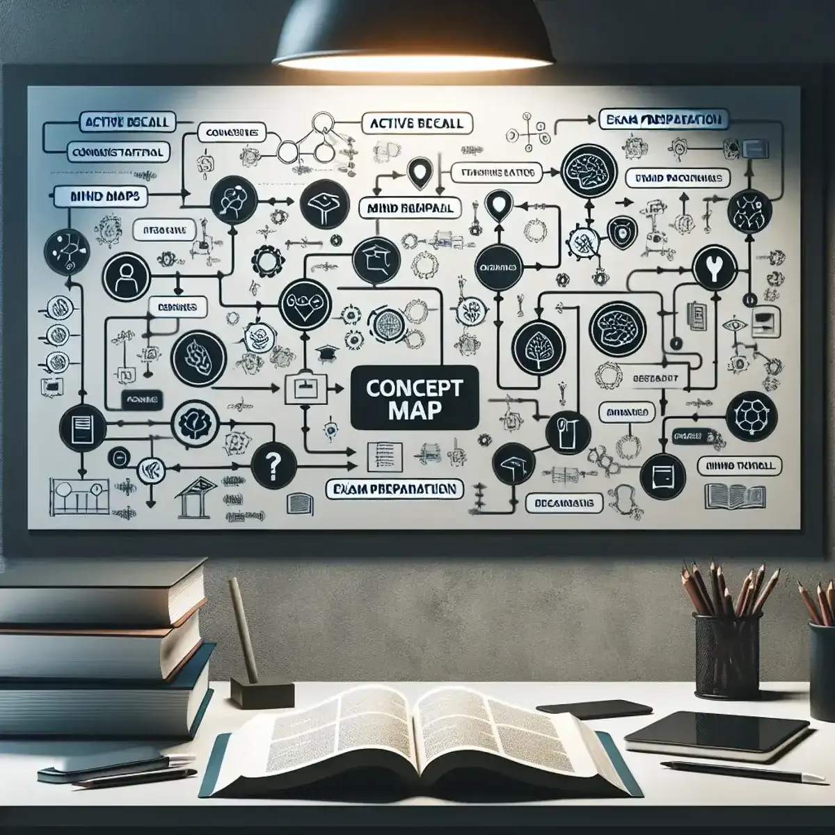 Lerntechniken für Studierende: Aktives Erinnern, Mindmaps und Prüfungsvorbereitung