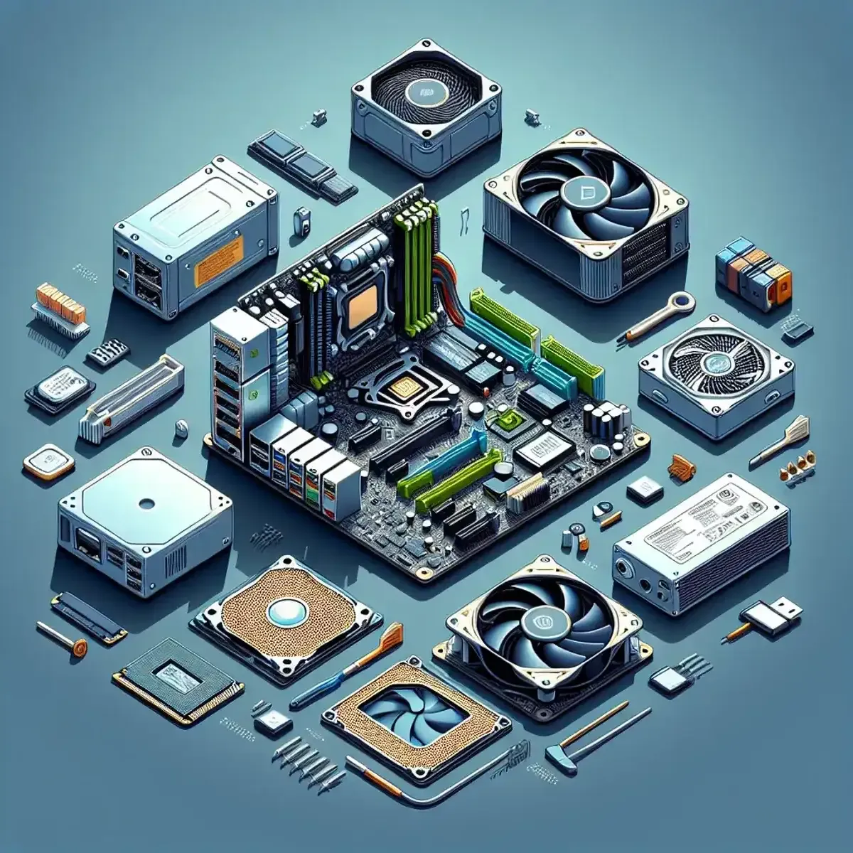 Einen Gaming-PC 2025 auswählen und bauen: Komponenten, Kompatibilität, Budget vs. Leistung