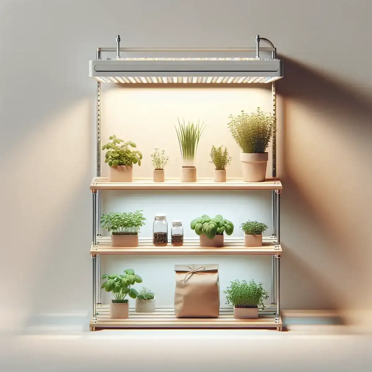 Kräuter ganzjährig drinnen anbauen: Licht, Gefäße, Ernte und Rezepte