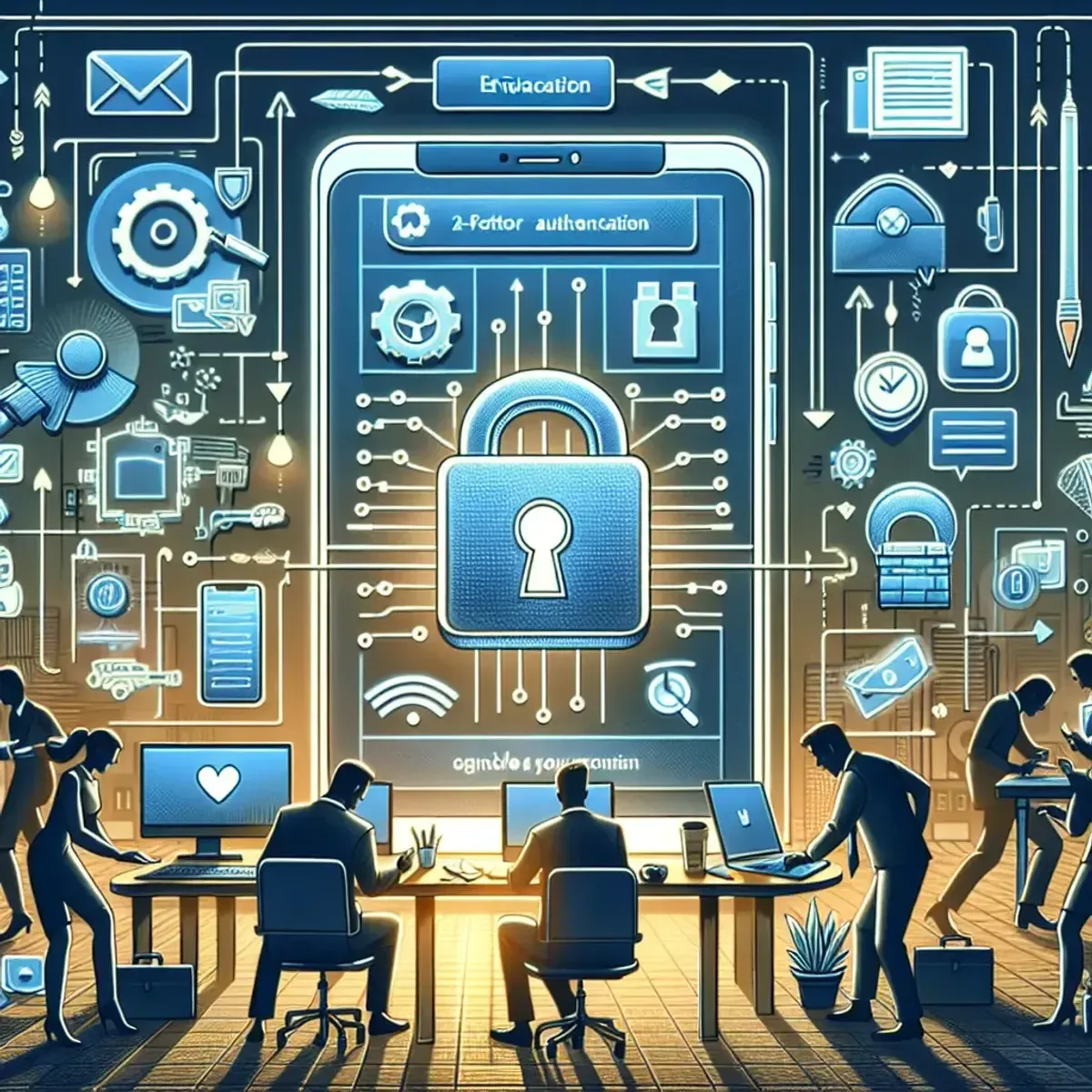 Aktivierung von 2FA Ablauf