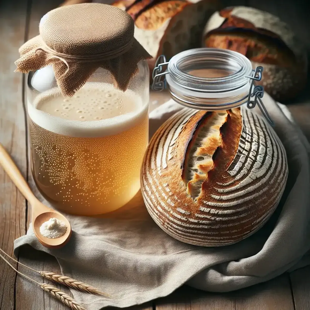 Schritt-für-Schritt-Anleitung zum Backen von handwerklichem Sauerteigbrot zu Hause — vom Ansatz bis zum Laib