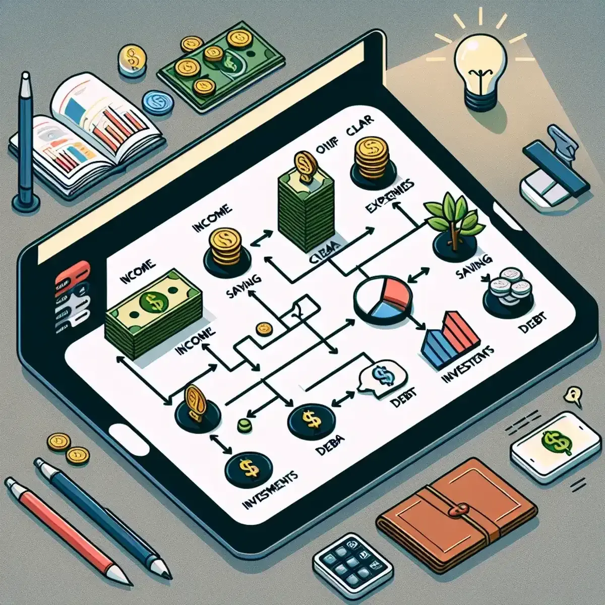 Wie Sie persönliche Finanzen wie ein Unternehmen managen: Budget, Notfallfonds und Schuldenrückzahlung