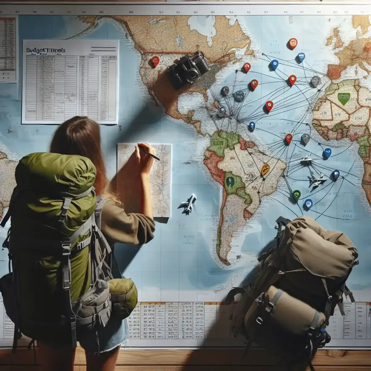 Wie man eine günstige Rucksackreise plant: Routenrecherche, leichtes Packen, Reisesicherheit